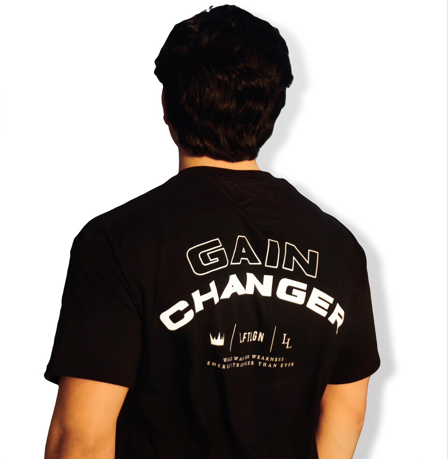 GAIN CHANGER TEE - BLACK