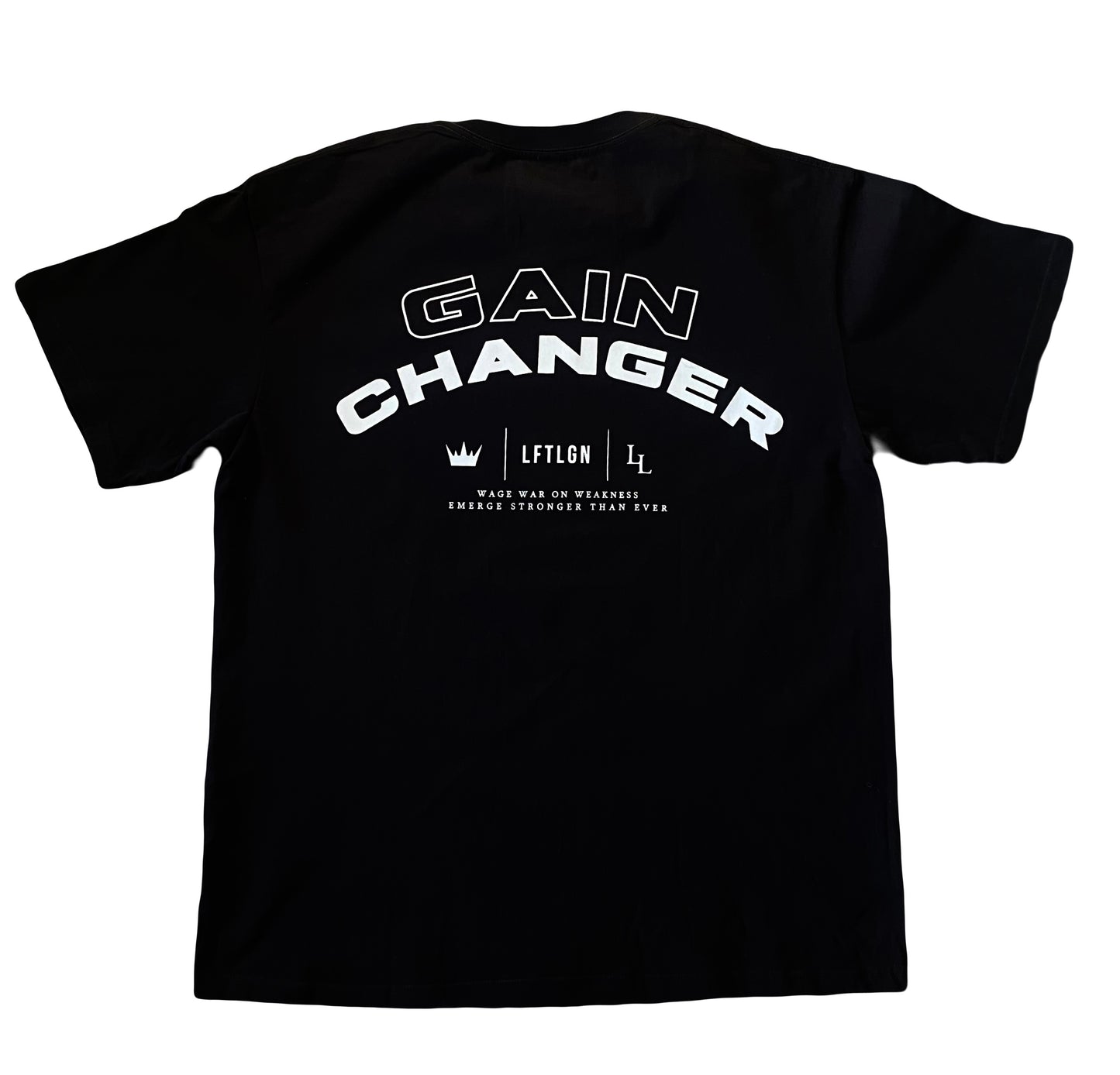 GAIN CHANGER TEE - BLACK