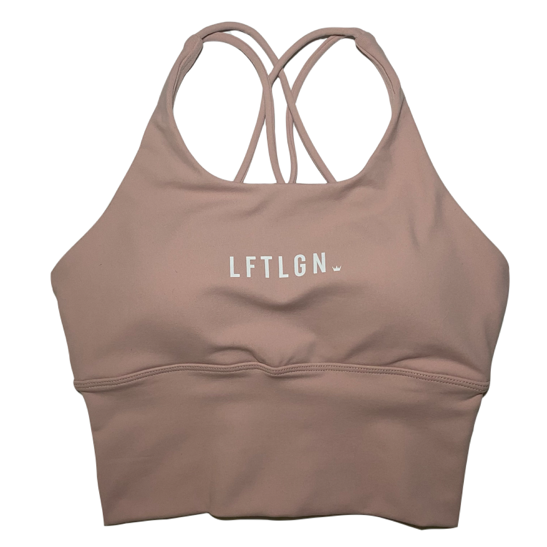 LFTLGN SPORTS BRA-PINK - LIFTING LEGION