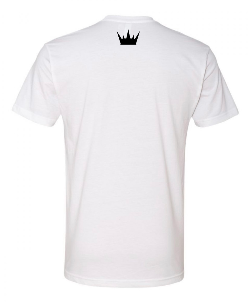 LIFTING LEGION SCHEMATIC TEE (POLY-COTTON BLEND)-WHITE - LIFTING LEGION