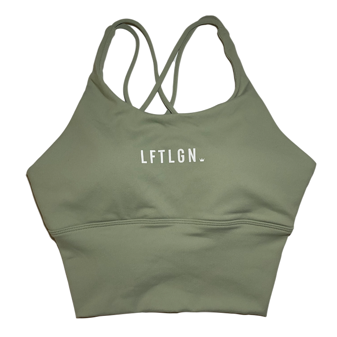 LFTLGN SPORTS BRA-GREEN - LIFTING LEGION