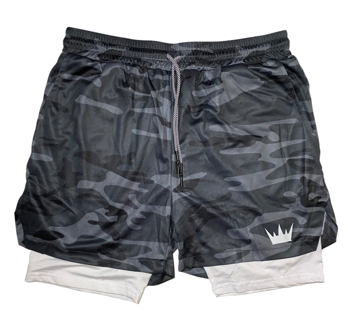 2 IN 1 LIFTING LEGION IMPACT SHORTS-OBSIDIAN - LIFTING LEGION