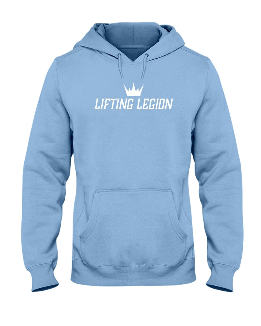 COTTON LIFTING LEGION HOODIE-BABY BLUE - LIFTING LEGION