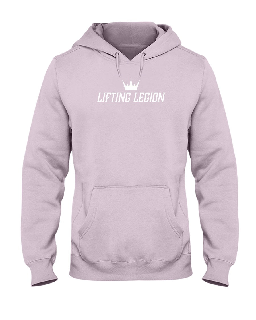 COTTON LIFTING LEGION HOODIE-CLASSIC PINK - LIFTING LEGION