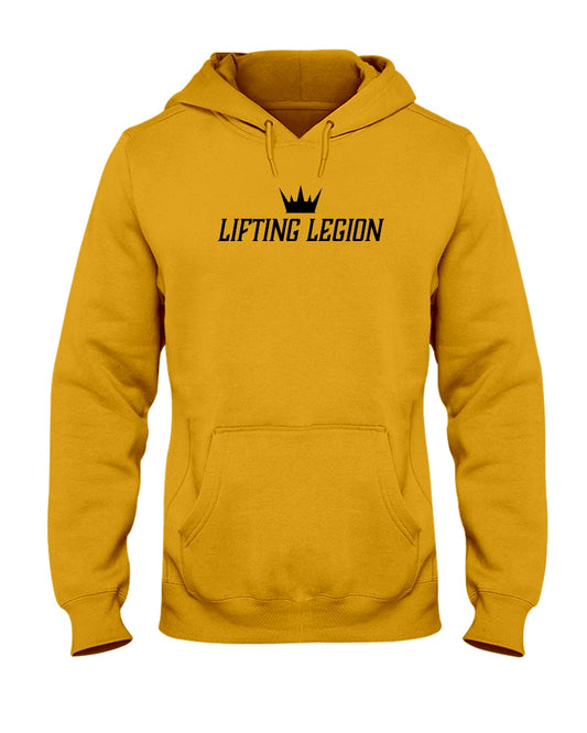 COTTON LIFTING LEGION HOODIE-GOLD - LIFTING LEGION 