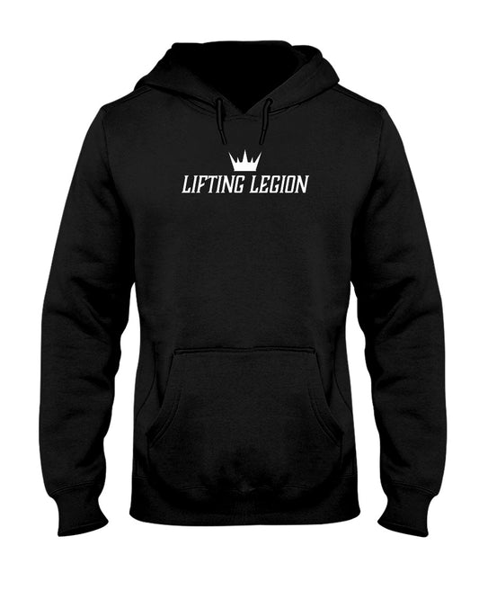 COTTON LIFTING LEGION HOODIE-BLACK - LIFTING LEGION 